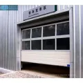 Porta de garagem secional comercial para loja de carros